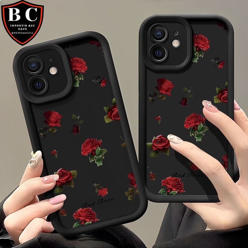 SOFT CASE CASING HP BLACK AESTHETIC FOR OPPO A36 A5 2025 A5 PRO A5i A5i PRO A5X A6 PRO A60 A78 A77S 