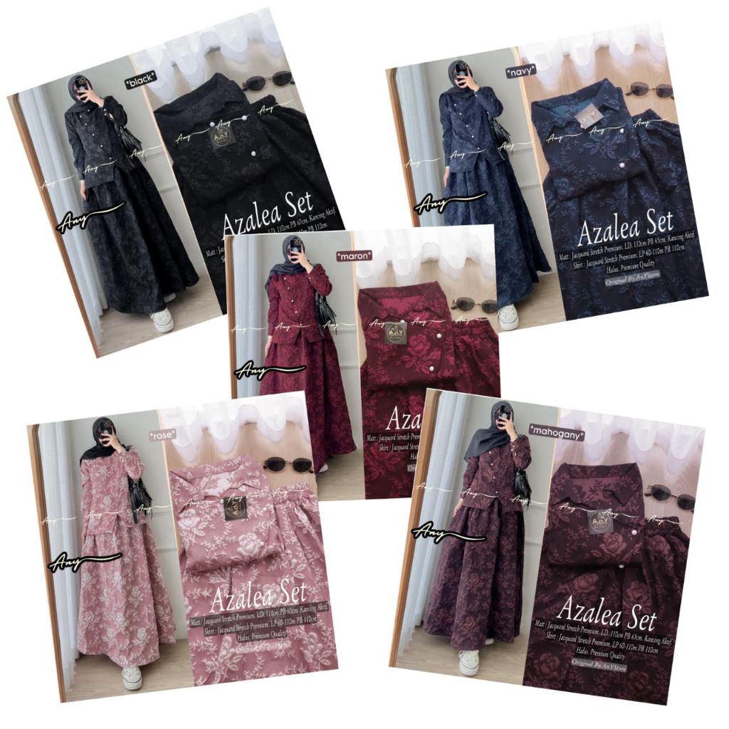 AZALEA JINGGA AJENG SATIA KAHYANG JANGGAN PRIMA BRINA SET BREZA SET TILLA SET ZATIA SET BY ANY STORE