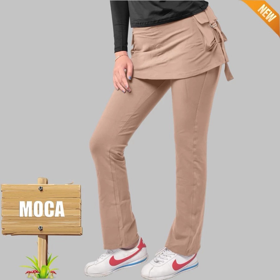 JUMBO celana panjang rok kantong senam kargo jumbo 3L,4L,5L,6L/celana panjang CBR olah raga bigsize