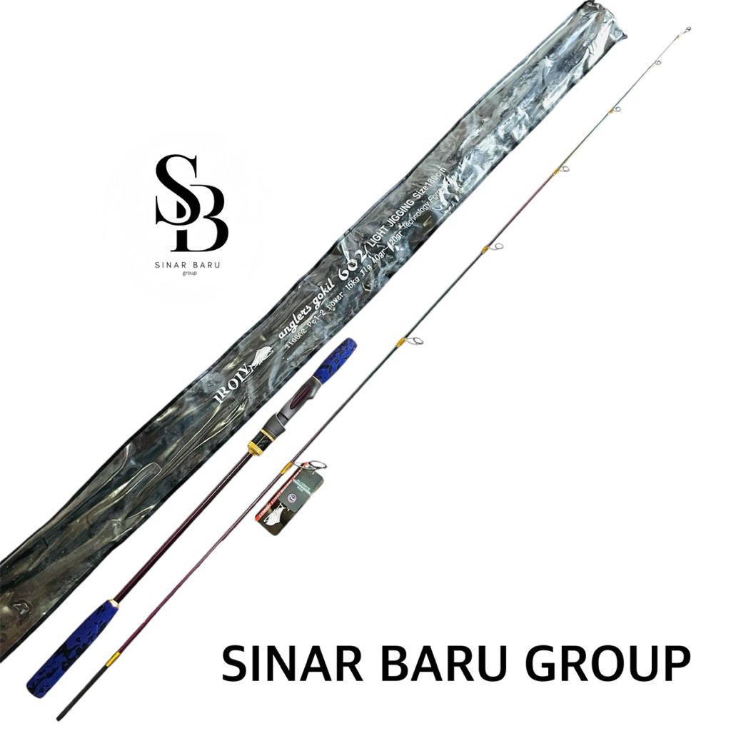 Joran Iroly Anglers Gokil 602 Light jigging