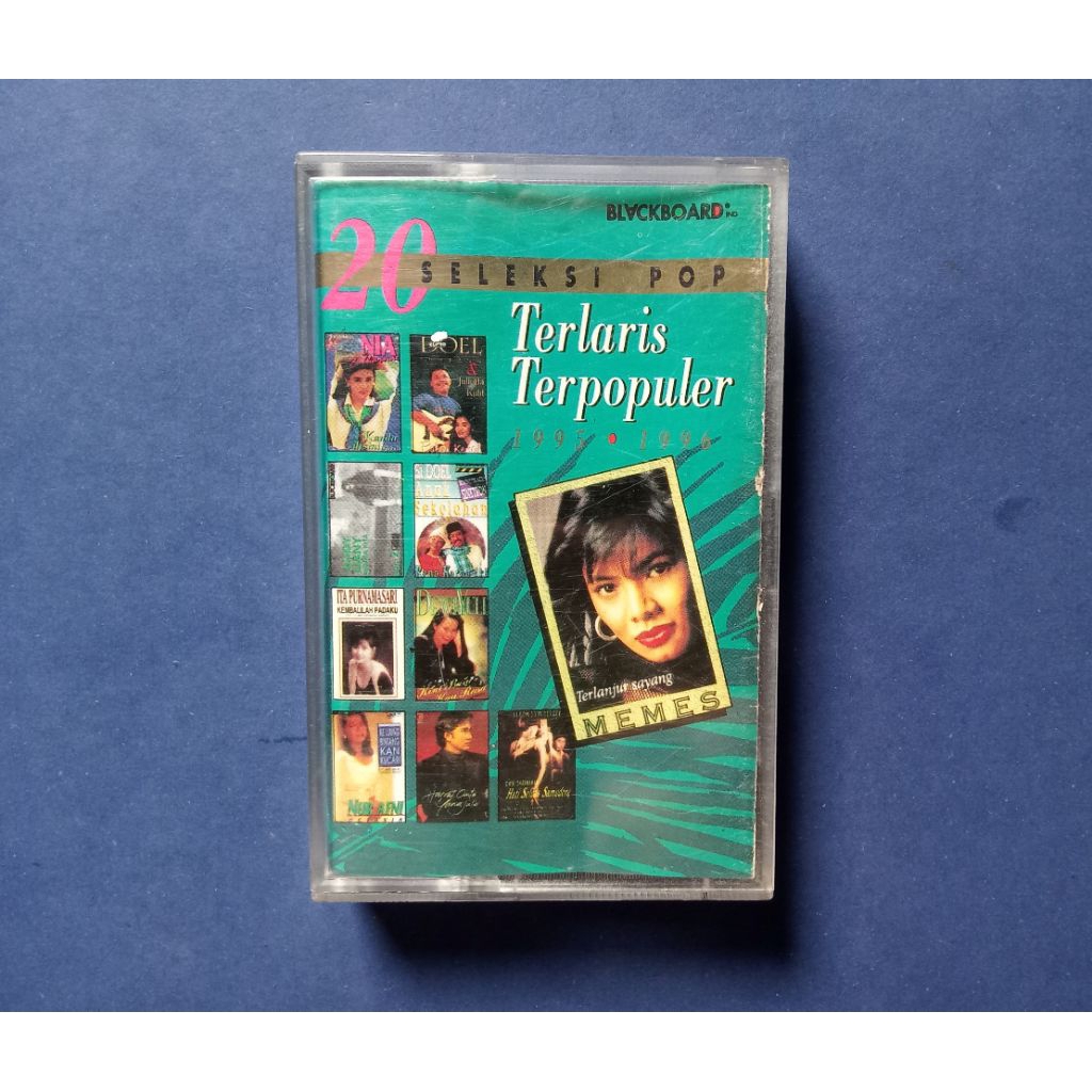 Kaset Pita 20 Seleksi Pop Terlaris Terpopuler Prod BLACKBOARD Ind