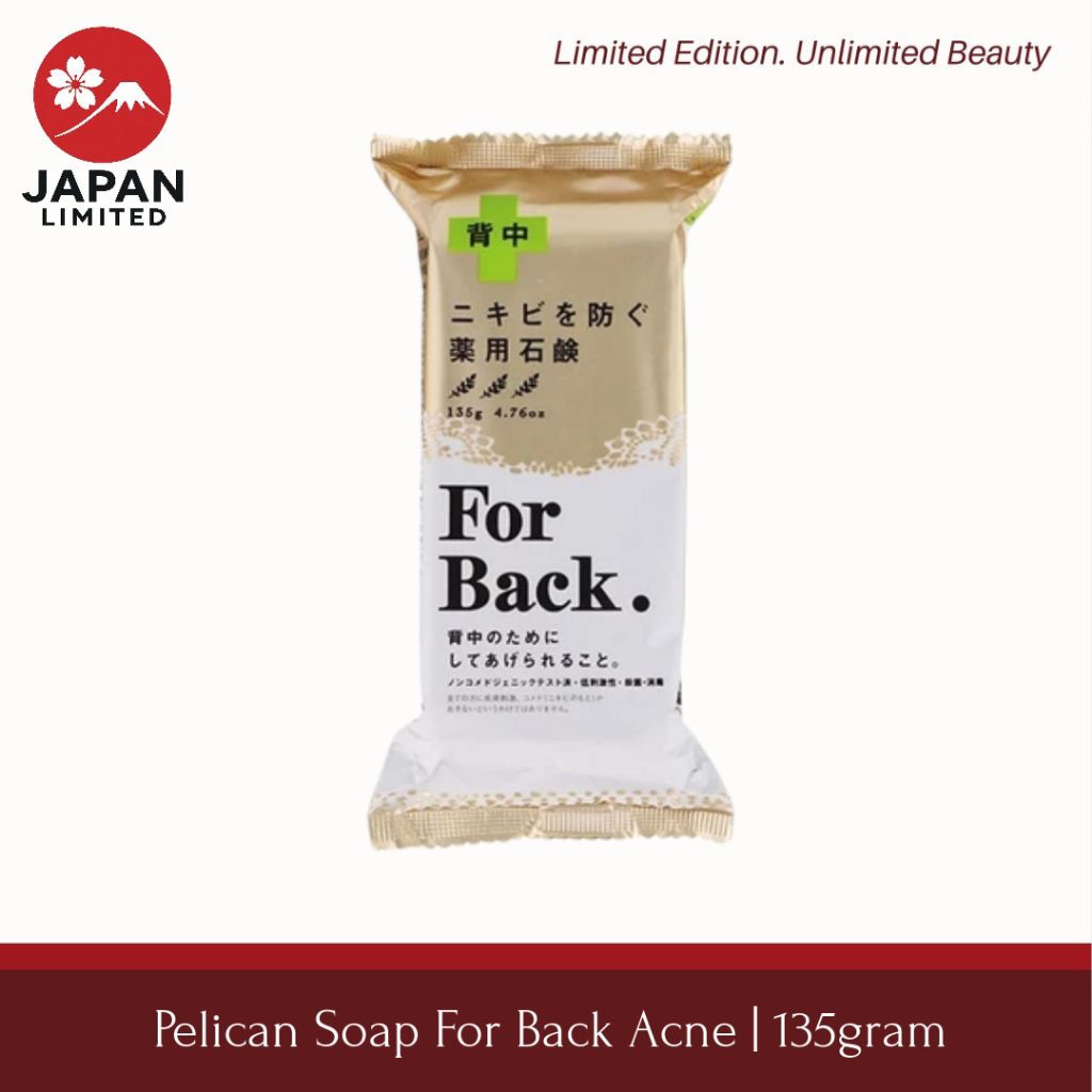 READY STOCK - Pelican Soap Back Acne Origal Japan