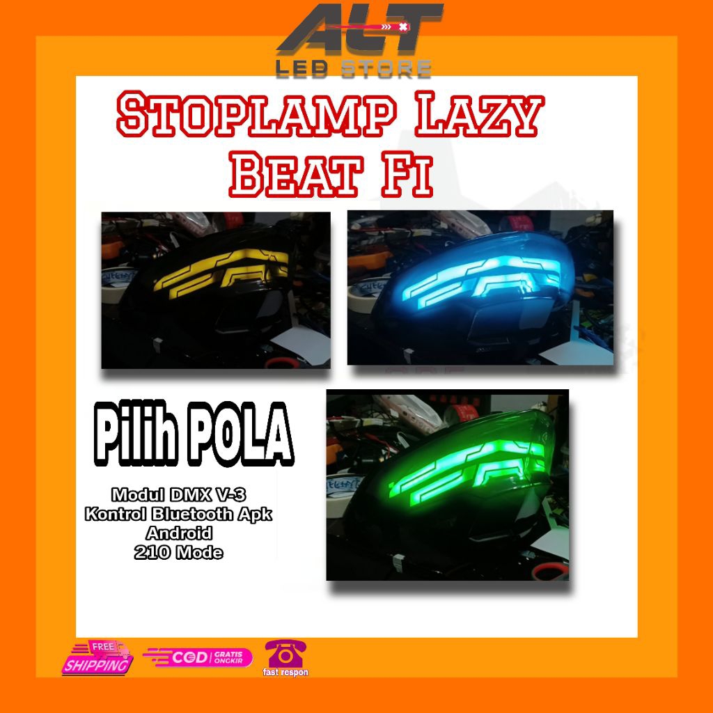 Stoplamp Lazy Beat FI (Beat GENDUT)