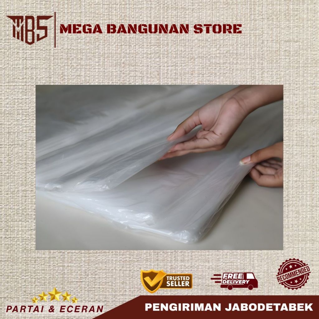 PLASTIK COR BENING 1 ROLL / PLASTIK PE / PLASTIK BANGUNAN