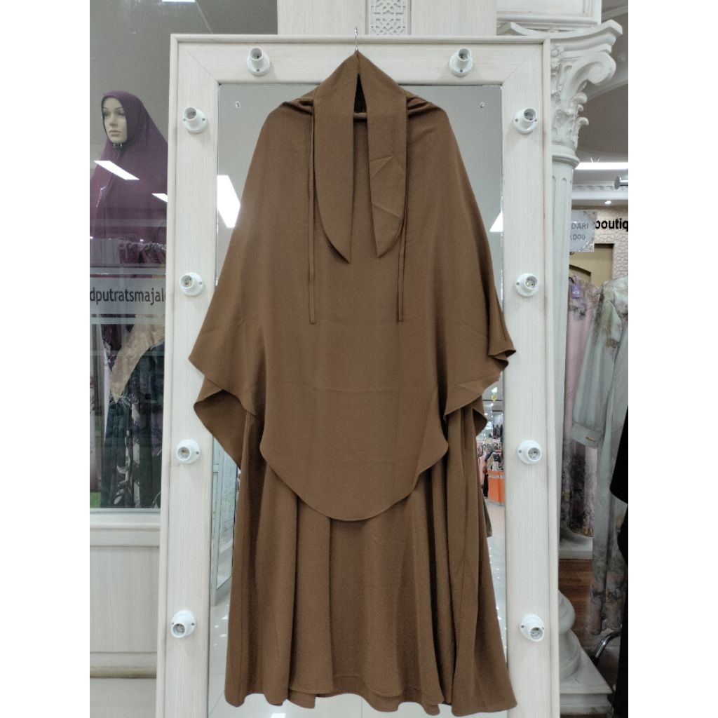 ABAYAUMMI/Abaya aina set by Abayaummi/Abaya terbaru/Abaya premium/Abaya elegant