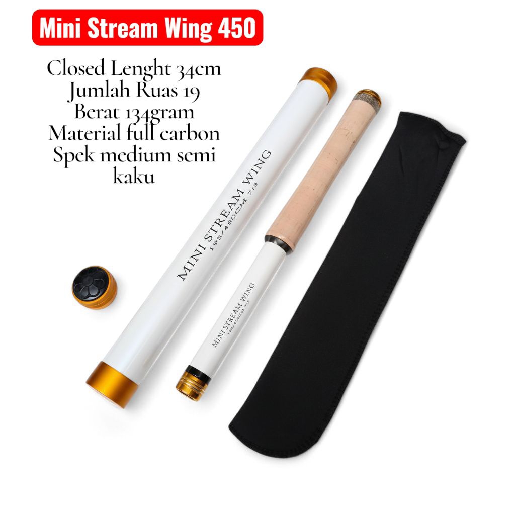 Tegek mini stream wing 450