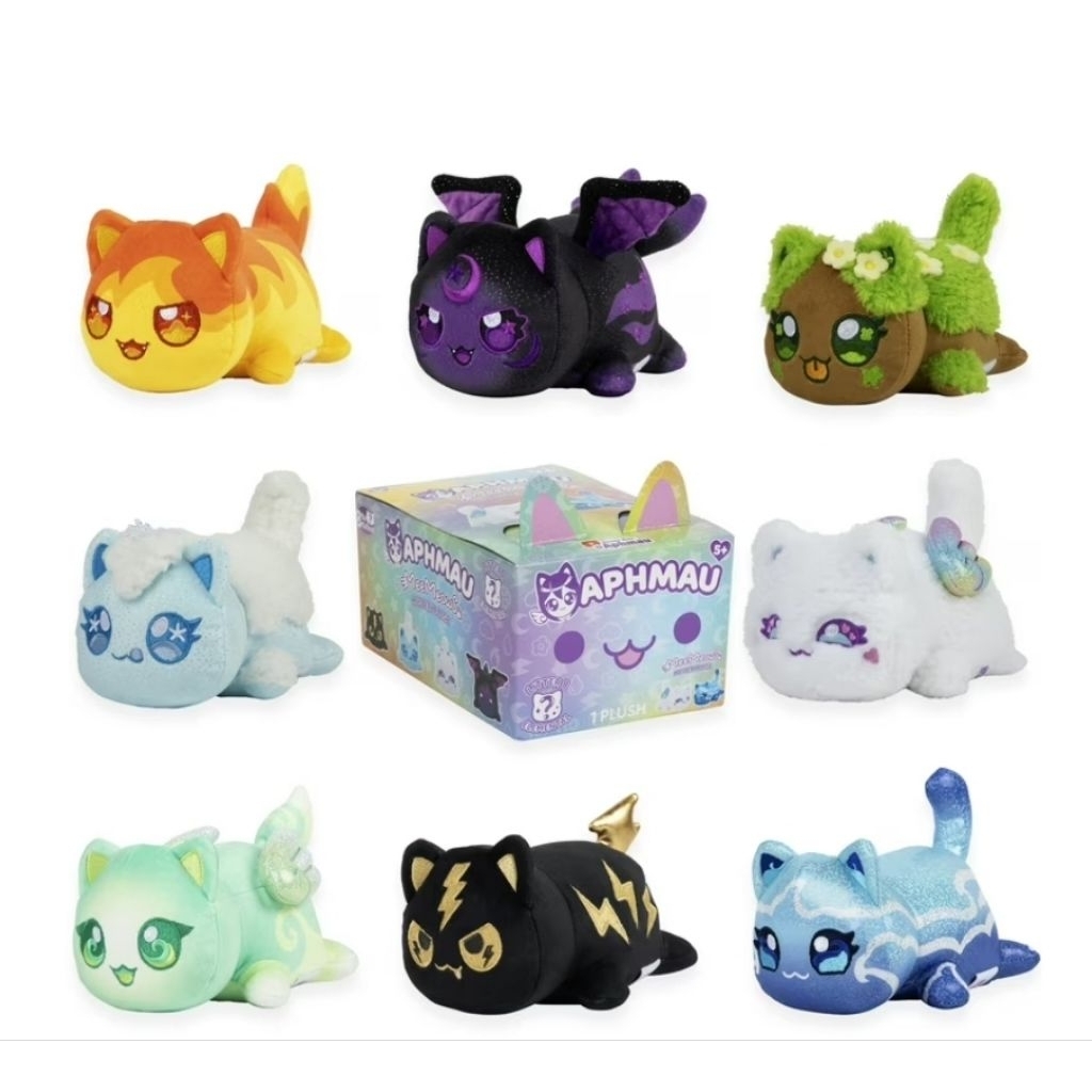 Aphmau Meemeow Mystery Plush Series 8 Elemental plush Original