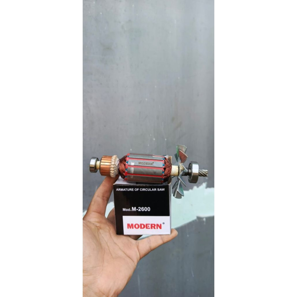 Angker armature Modern M2600 for mesin serkel circular saw modern M2600 makita 5800NB
