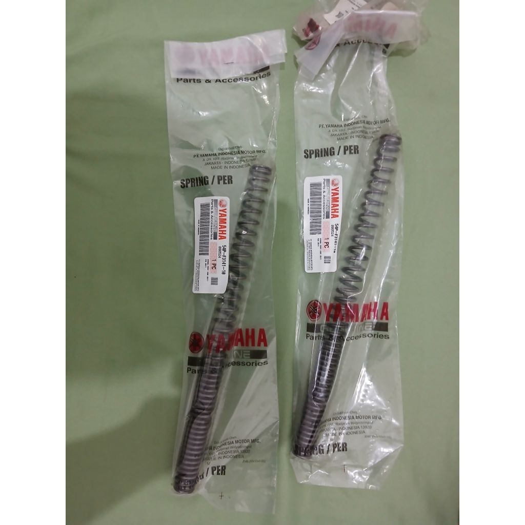 Per shock depan, per suling dan oli shock original yamaha (mio j / mio series)