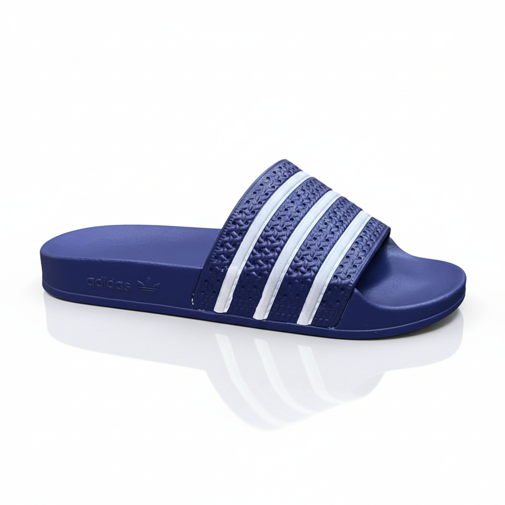 BELI LOKAL-Sandal Adidas-Sandal Selop Slide Pria Wanita Limitless Terbaru Navi Lis Putih