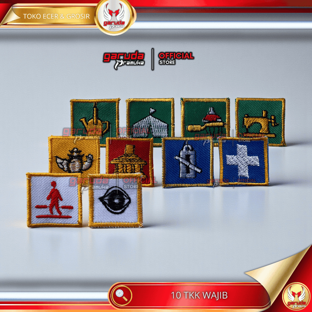 10 TKK Wajib Penegak Bordir Lengkap/ 10 TKK Wajib Penegak Kotak