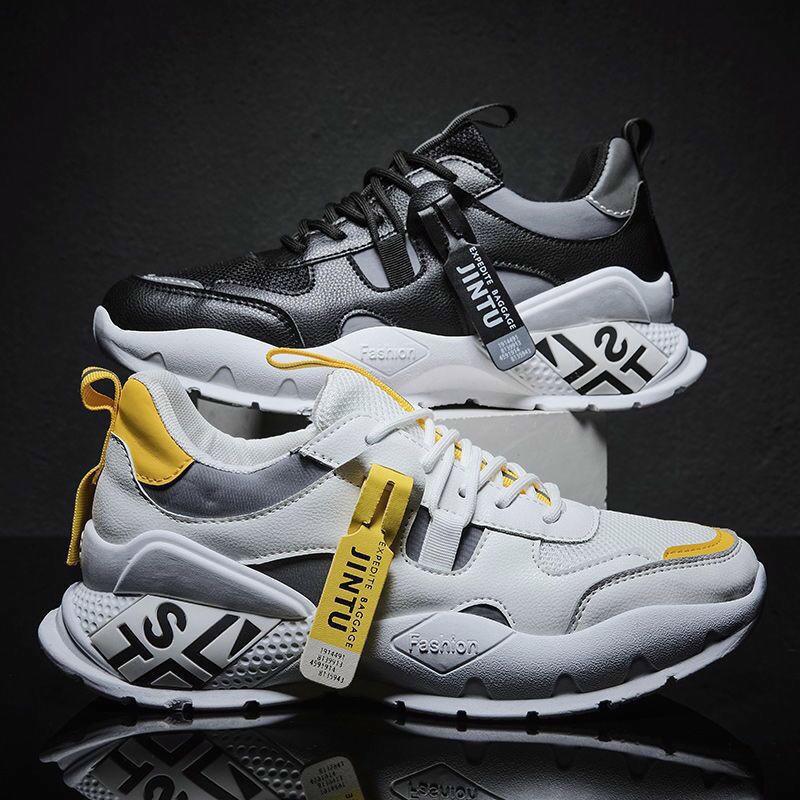 Sepatu Sneakers JINTU PRIA Sepatu running terbaru pria dan wanita Sporty Sepatu Olah Raga Cewek Cowo