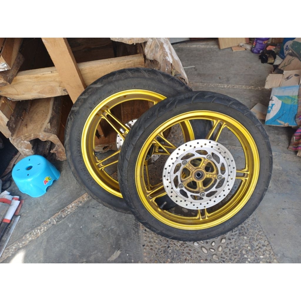 Velg R15 V2 Depan Belakang Original Copotan