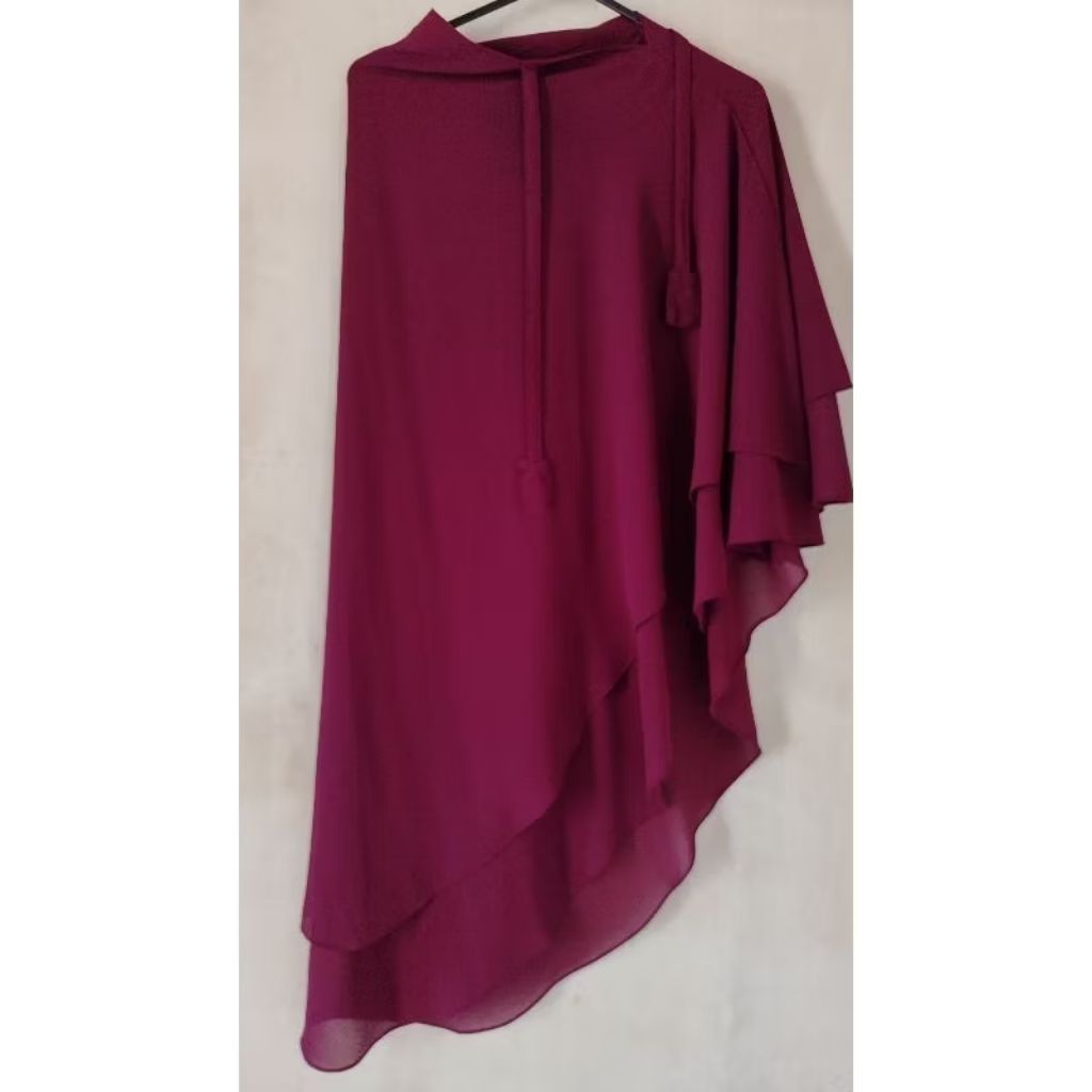 preloved bergo syari yoora sarah