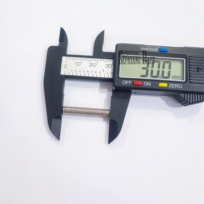 M6 x 30 Baut L Tanam L Set Stainless 304 M6x30