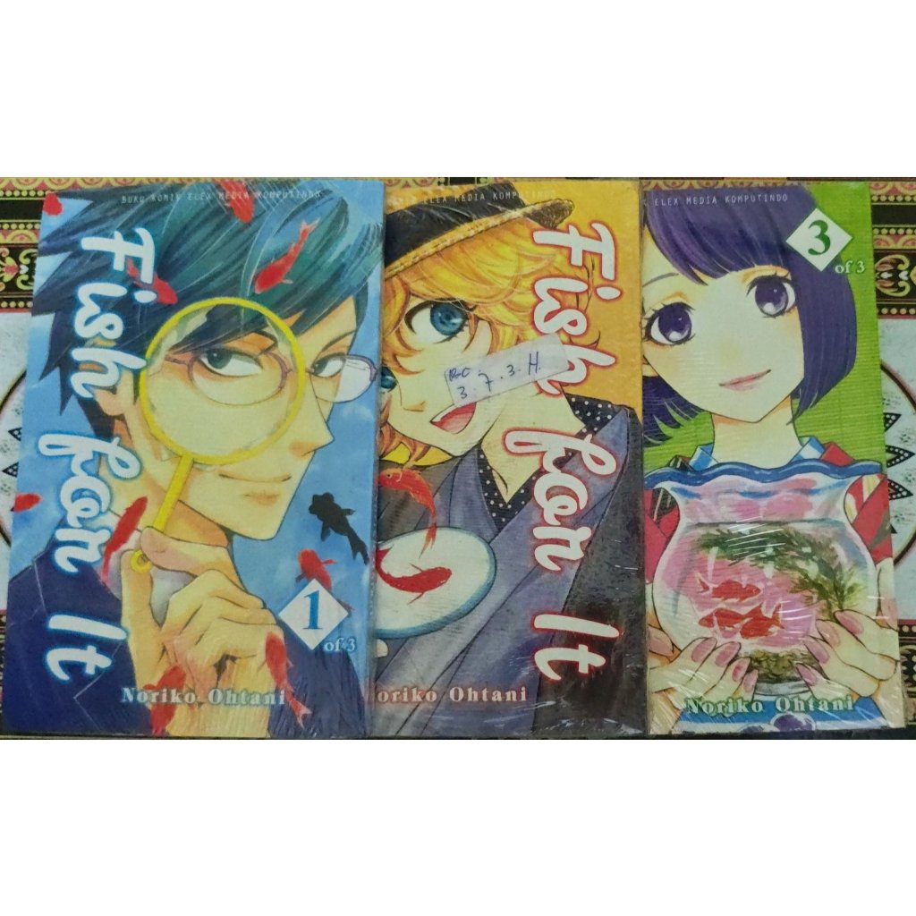 NEW SEALED Komik Fish For It / Sukutte Goran 1-3 by Ohtani Noriko