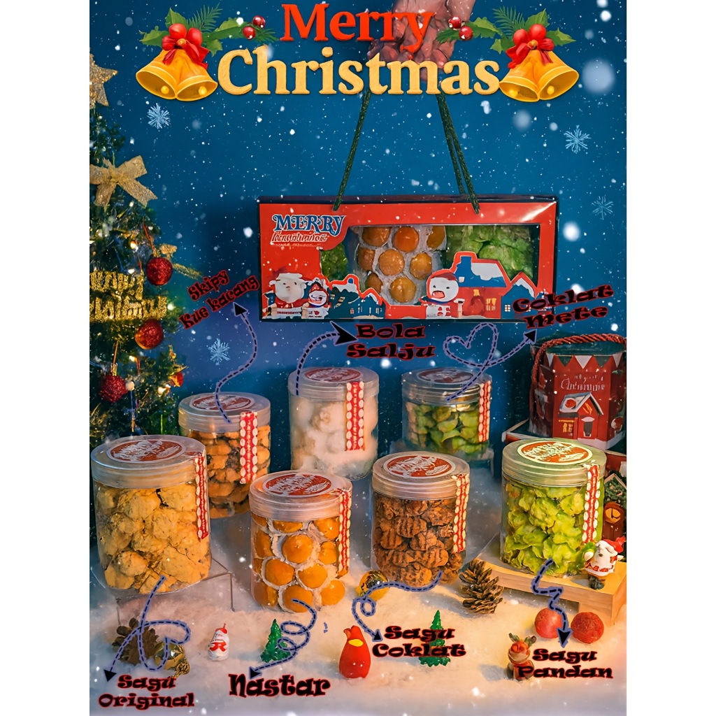 READY STOK - HAMPERS NATAL / HAMPERS CHRISTMAS / PARSEL NATAL / KAOD NATAL / CHRISTMAS GIFT / PAKET 