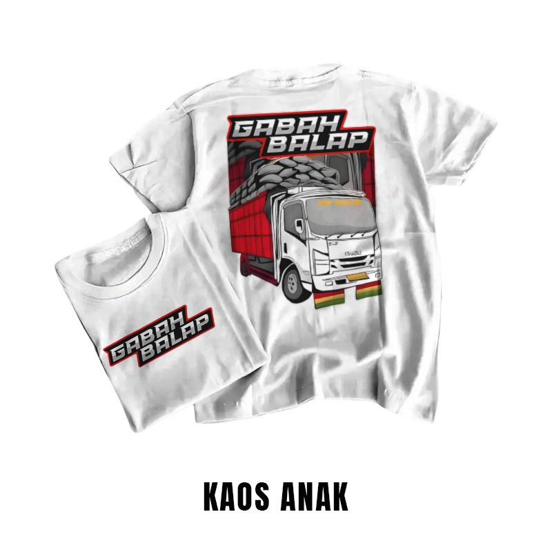 SETELAN KAOS TRUK OLENG ANAK - BAJU TRUK STUT ANAK UMUR 2 - 10 TAHUN TERBARU