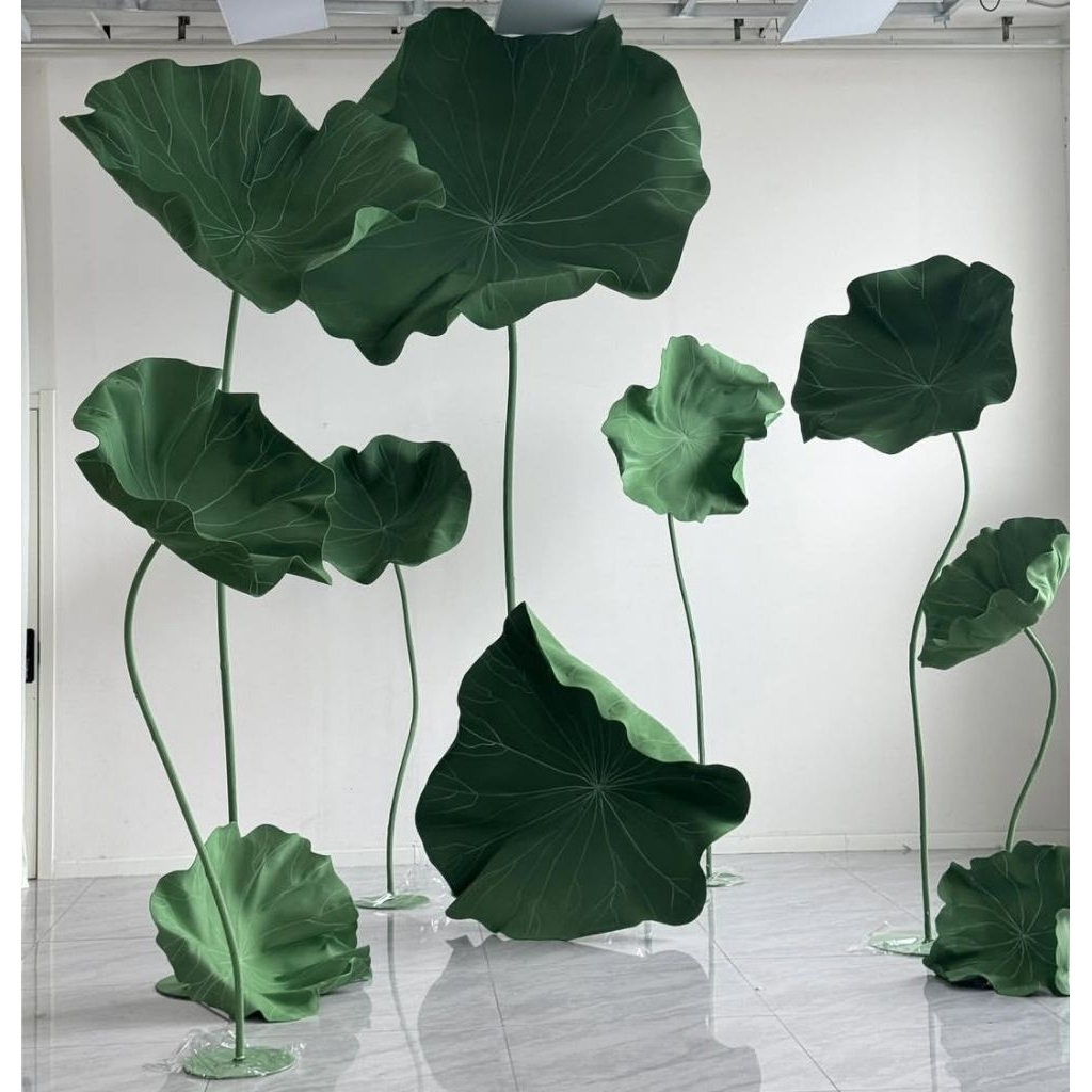 Standing Bunga Daun Tertai Jumbo Harga Per 1 Standing Plus Daun Dan Tatakan