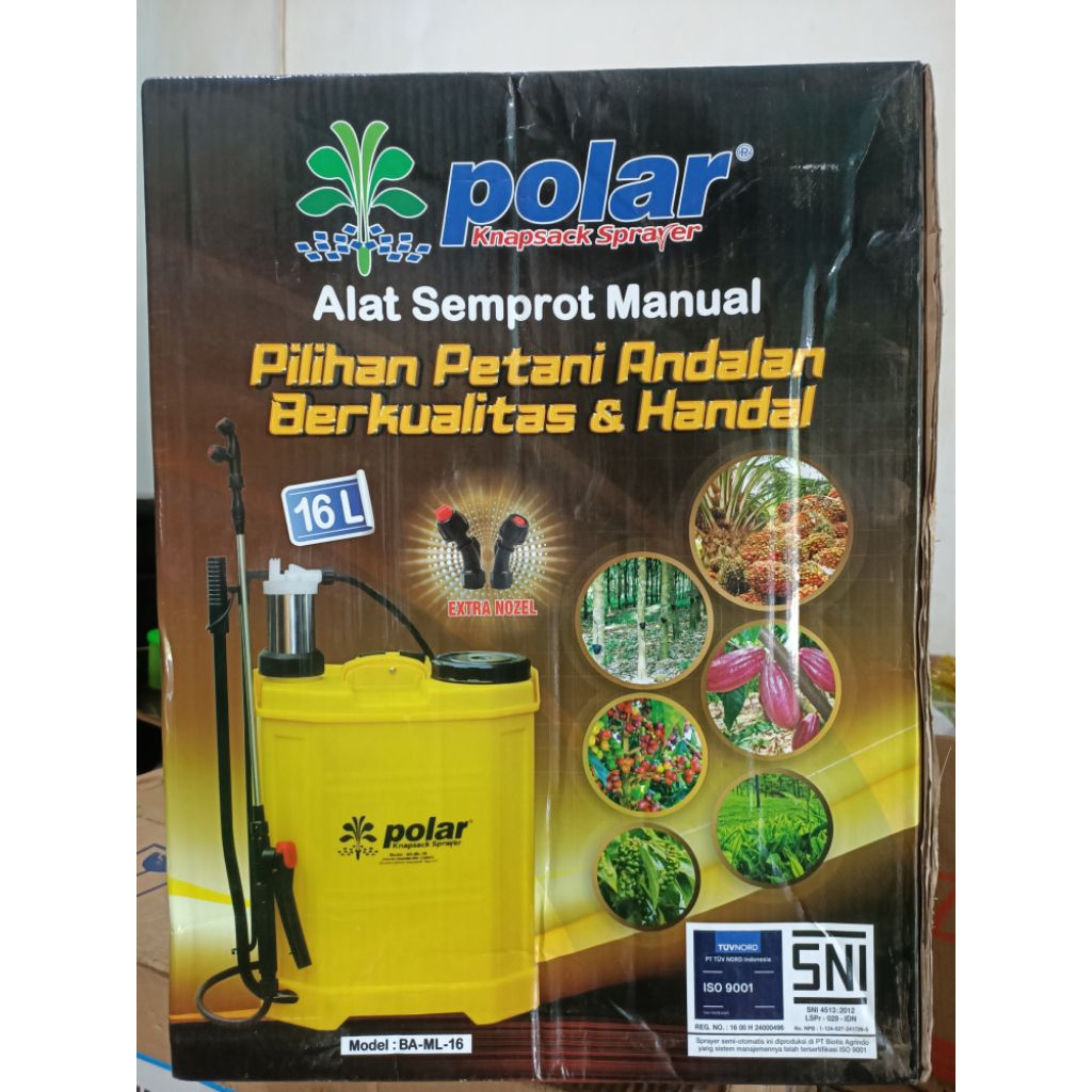 Sprayer manual POLAR 16L - Tangki semprot Petani - Polar 16L