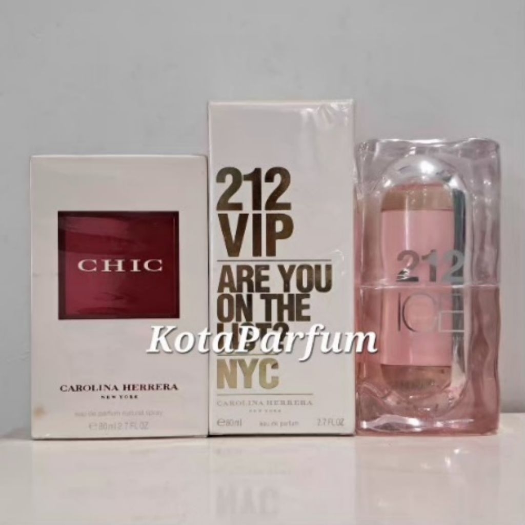 Carolina Herrera Chic 212 VIP Men Women Parfum Original