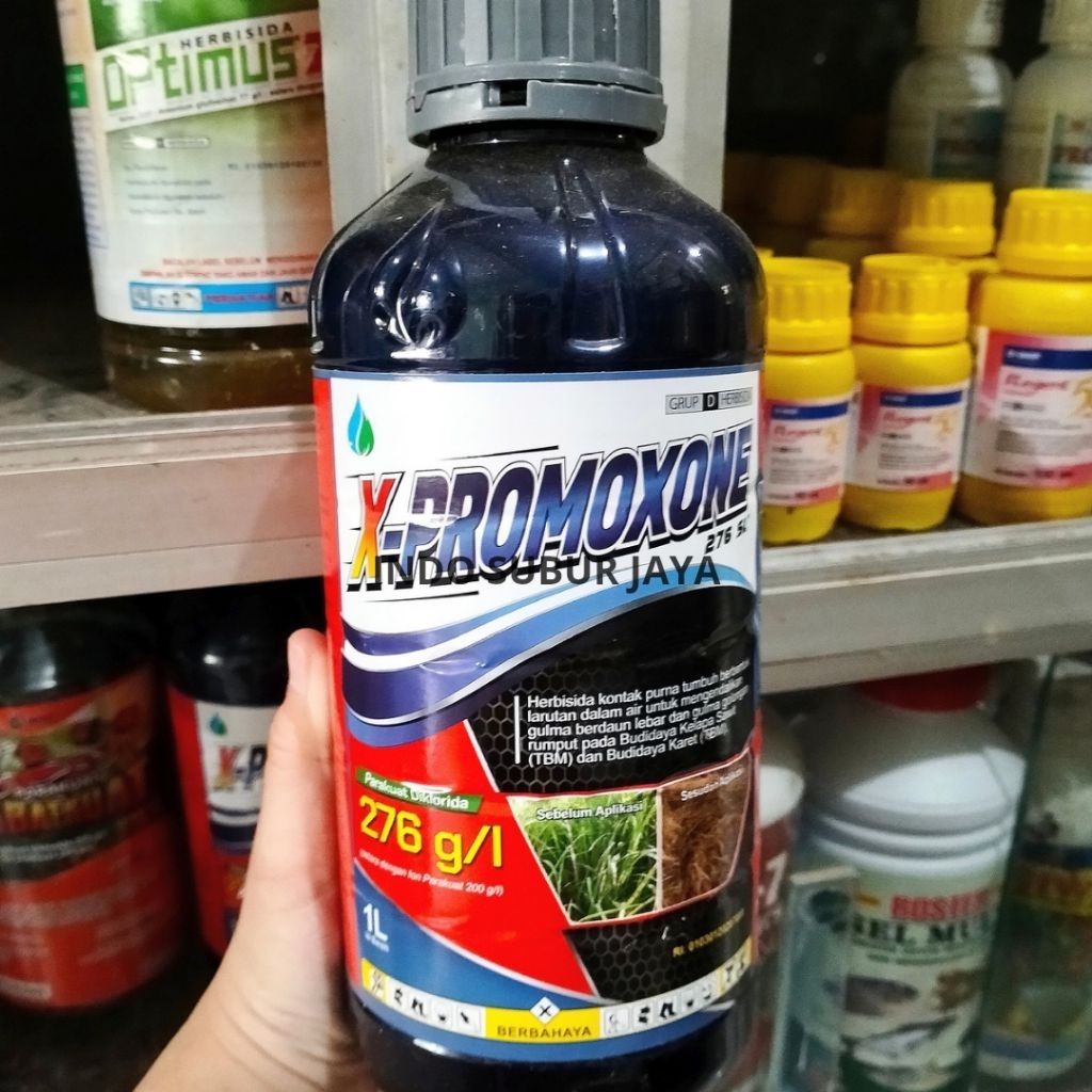 [1 LITER] X-Promoxone 276 SL Racun Basmi Rumput Cepat Mati