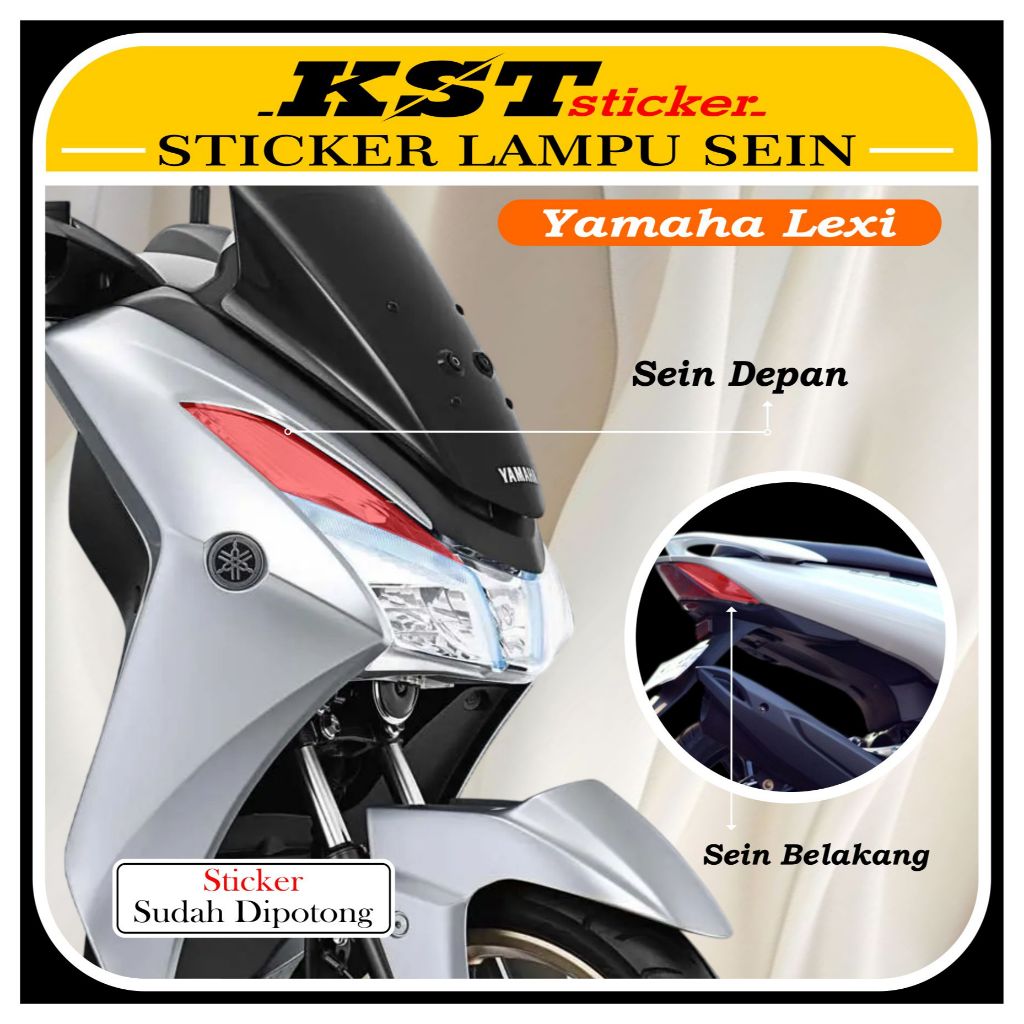 Cod Stiker Lampu Sein LEXI | Stiker Lampu Sein LEXI | Stiker Pelindung Lampu  Sein LEXI ST. 01