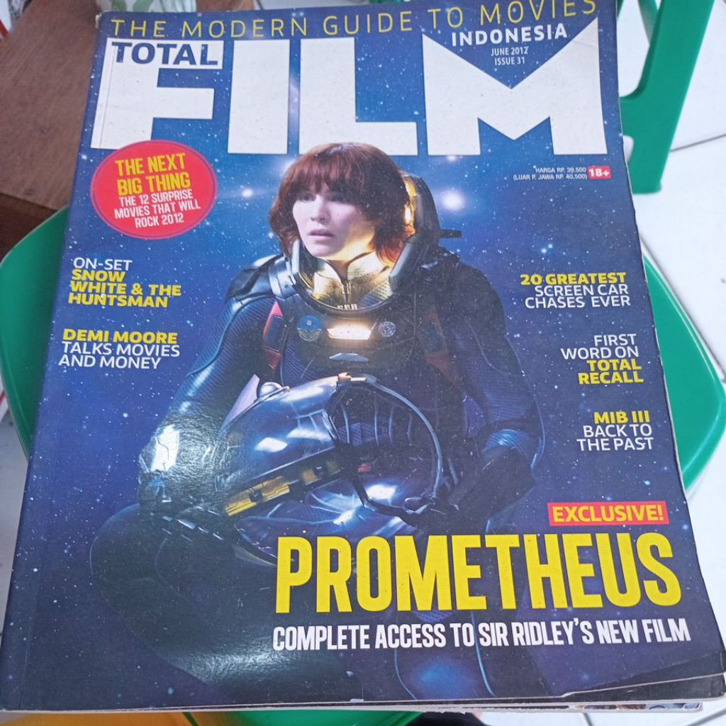 MAJALAH TOTAL FILM ED JUNI 2012 SECOND ORIGINAL