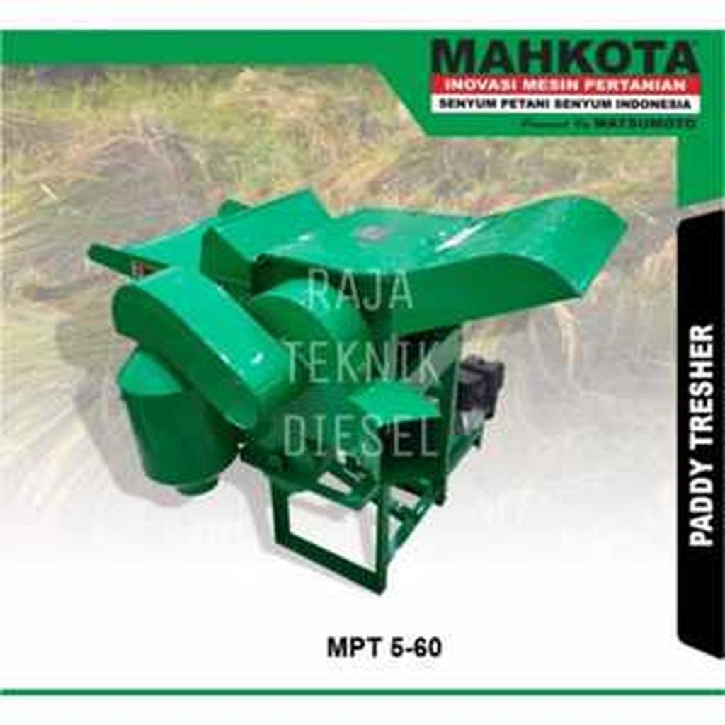 Mesin Perontok Padi Mahkota MPT 5-60 Paddy Thresher ORIGINAL