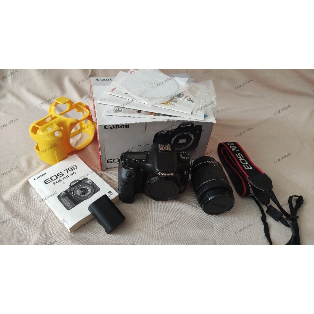 Canon EOS 70D Second Like New Mulus ll Bukan Eos 60D 80D dan 90D