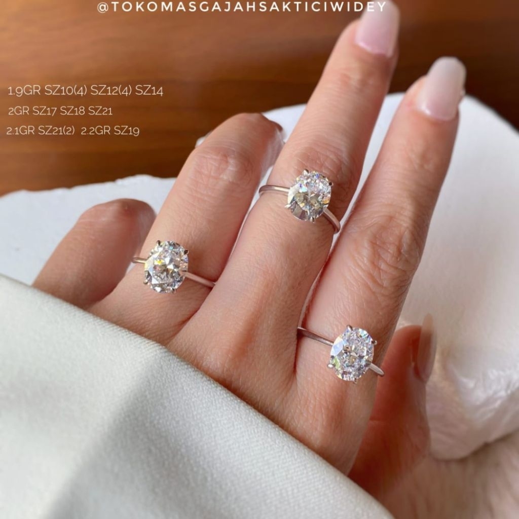 • CNCN PUTIH SOLITAIRE SYIFA HADJU