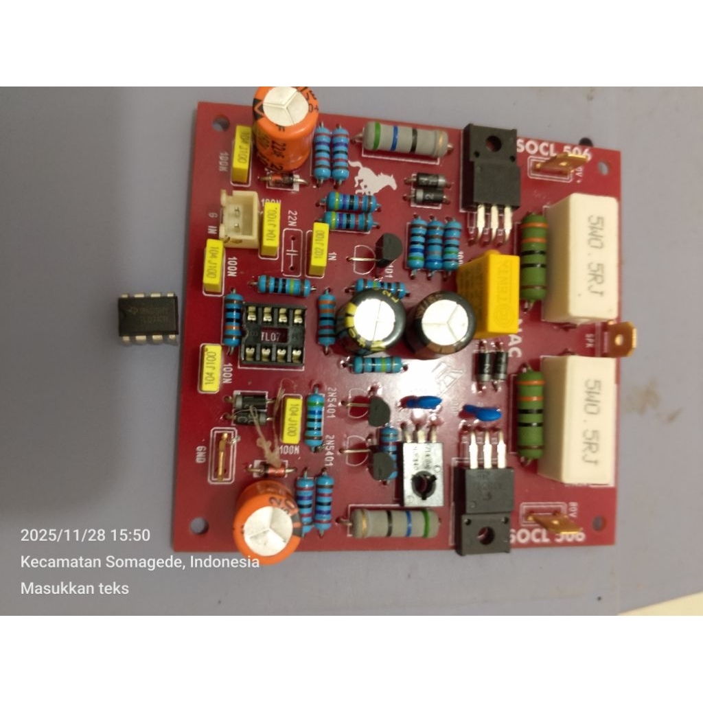 driver socl 506 karakter mid low & sub low