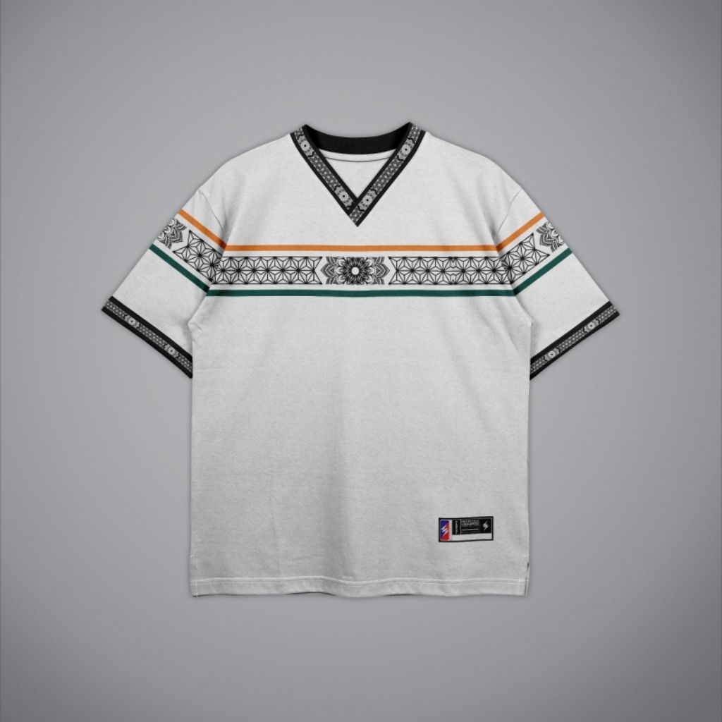 jersey koko - koko jersey - classic putih koko