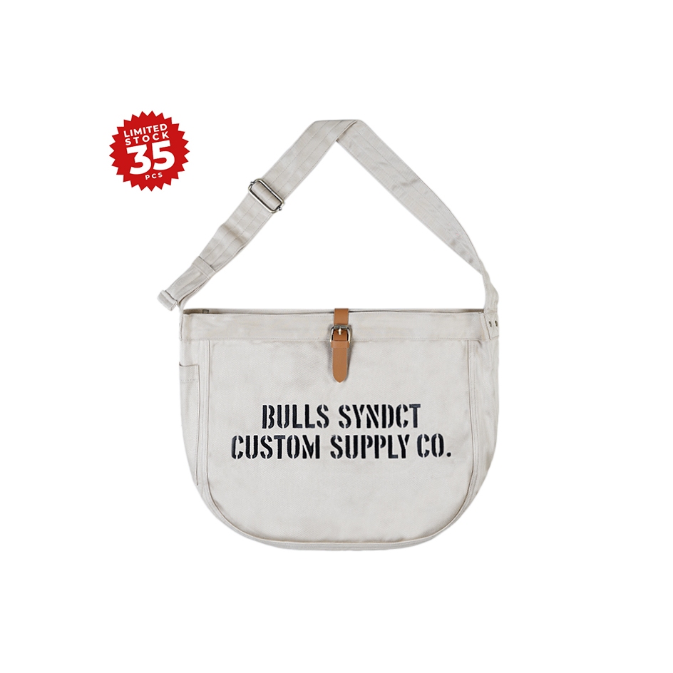 BULLS SYNDICATE Newspaperbag | Marlown Cream