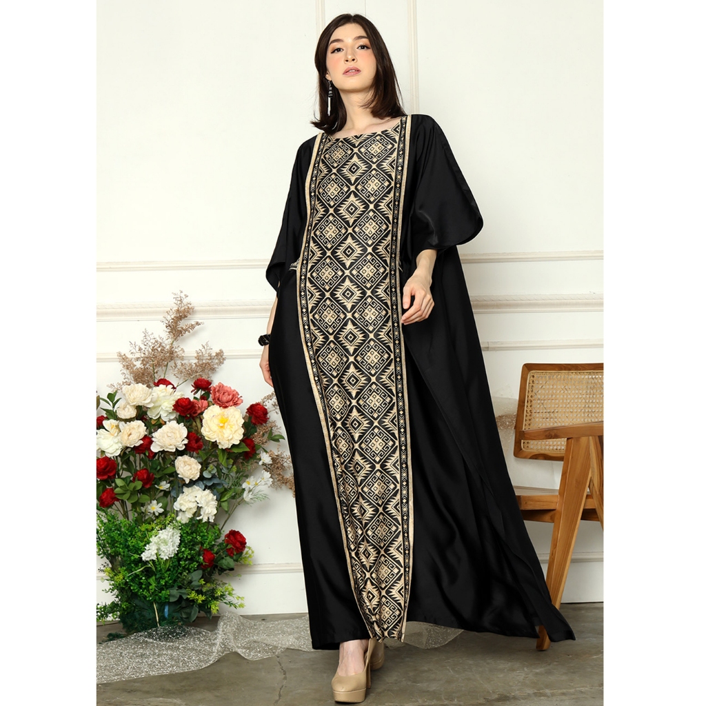 Kanzi Collection Short Slevee Songket Kaftan