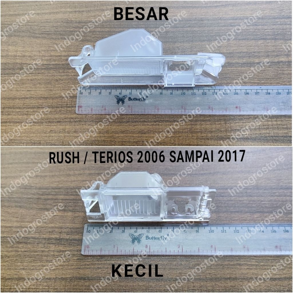 Dudukan Camera / Rumah Kamera Parkir Mundur Khusus Mobil Terios / Rush Lama 2006 2007 2008 2009 2010