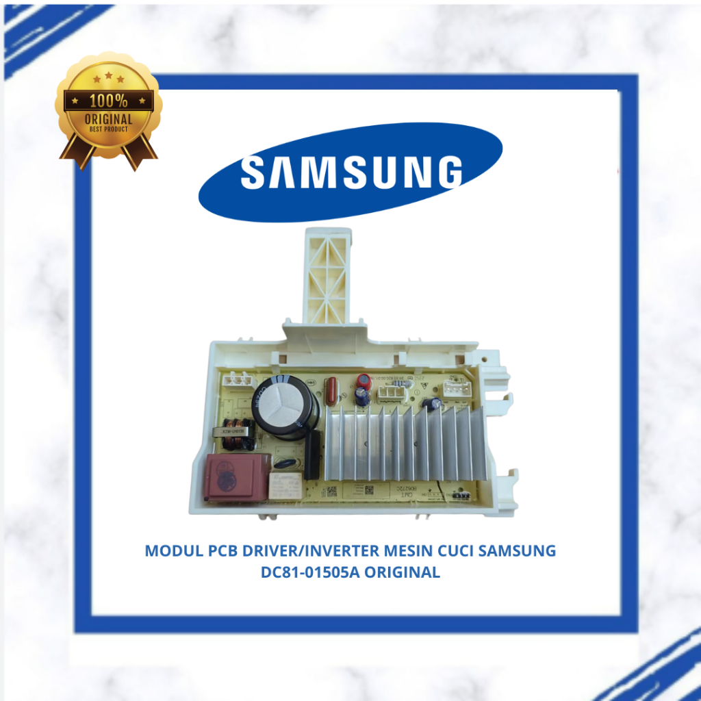 MODUL PCB DRIVER/INVERTER MESIN CUCI SAMSUNG WW80T3040WW DC81-01505A