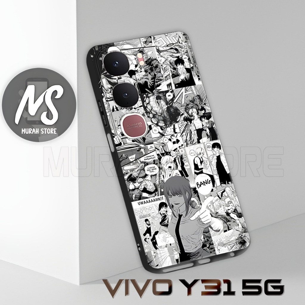MS45/ Softcase Karet VIVO Y31 5G / Motif Komik / Case VIVO Y31 5G / Silikon VIVO Y31 5G
