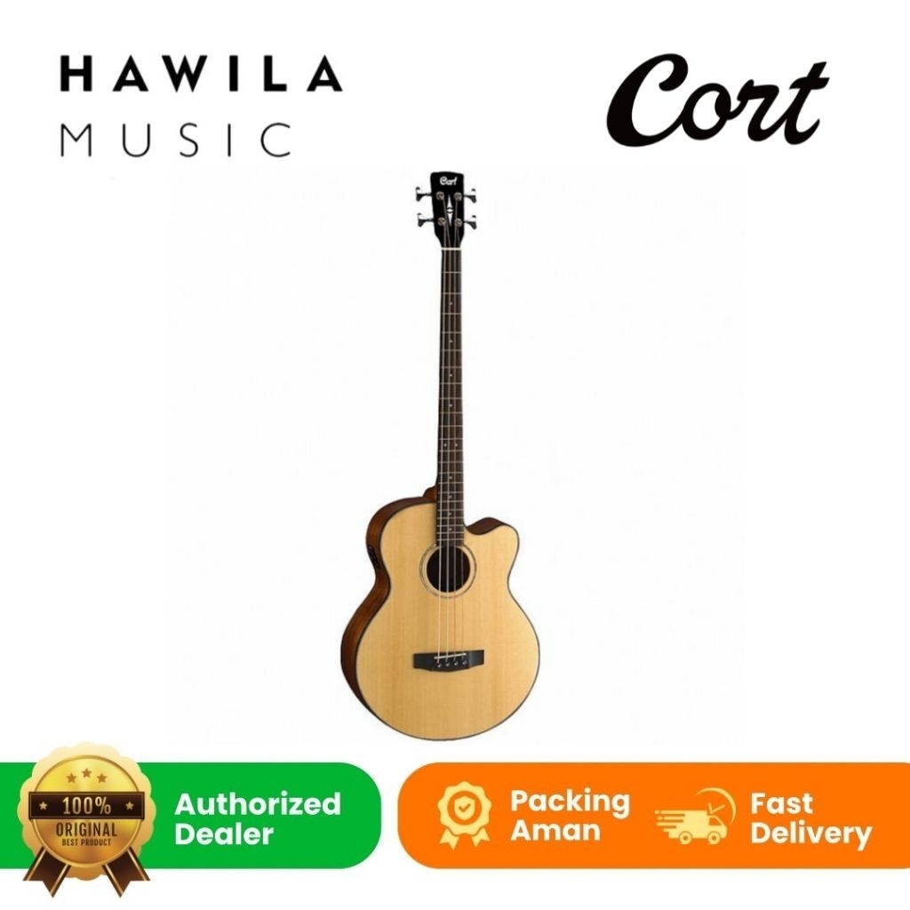 Gitar Acoustic Bass Akustik CORT AB850 F AB 850 F AB850F Gitar Bass