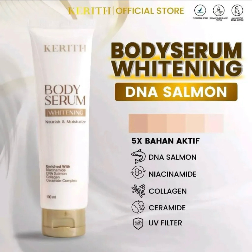 Kerith Body Serum Whitening DNA Salmon