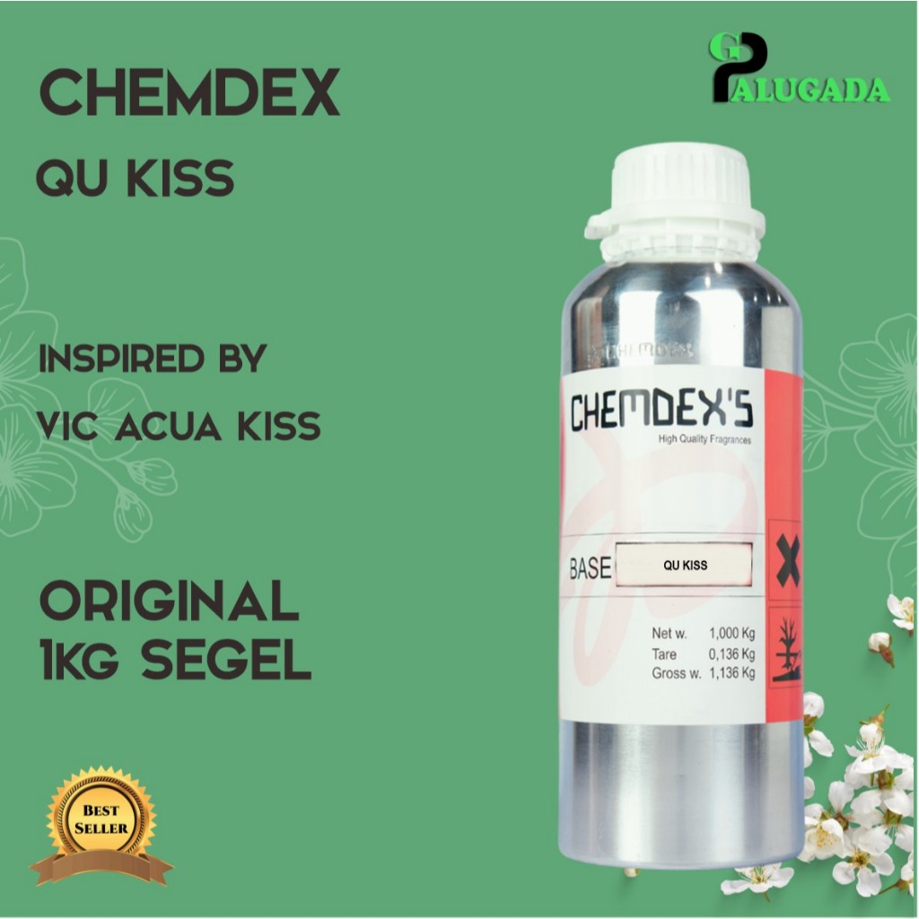 Bibit parfum murni QU-KISS CHEMDEX'S 1KG SEGEL