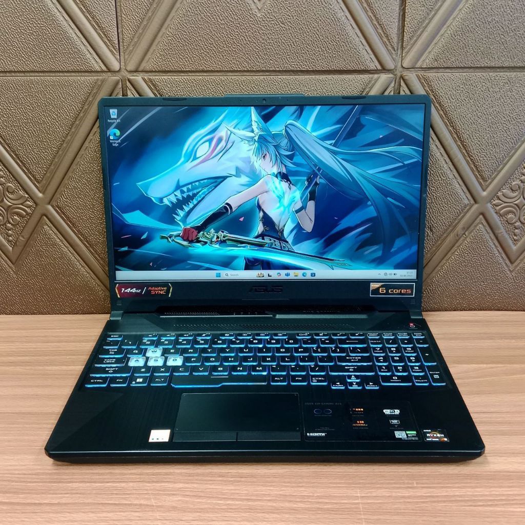 LAPTOP SECOND ASUS TUF GAMING A15 AMD RYZEN 5 4600H (12CPU) 3.0GHZ UP TO 4.80GHZ AMD RADEON GRAPHICS