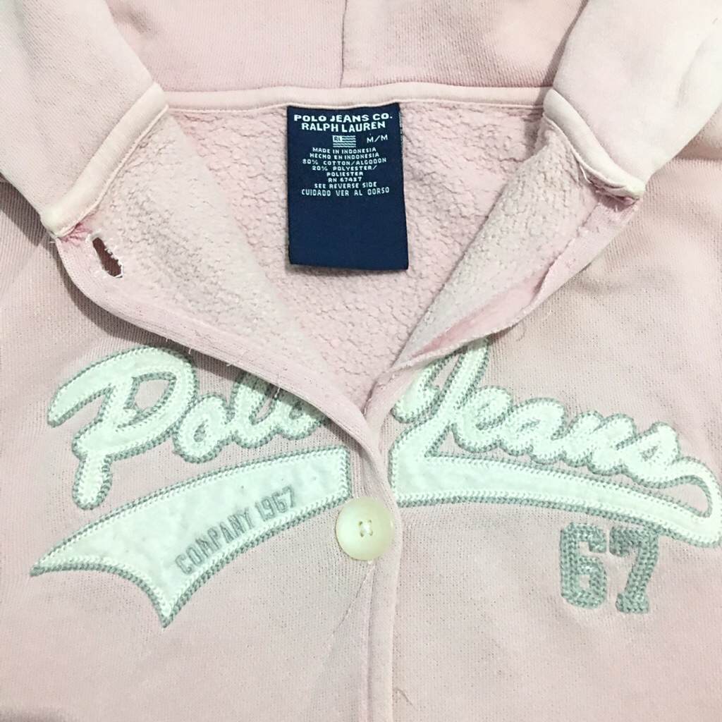 Preloved by kameyy | Jaket polo Ralph lauren pink