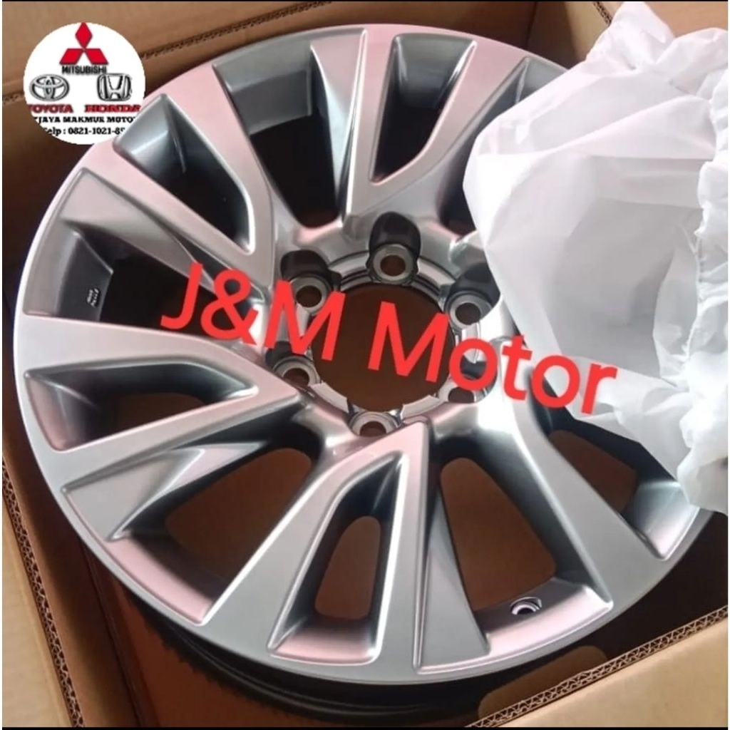 velg ban toyota fortuner vrz original