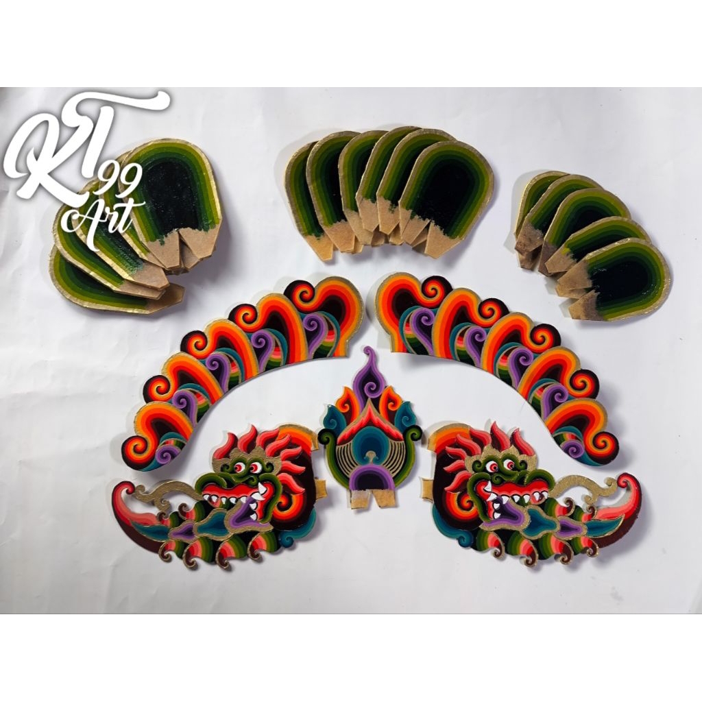 [Harga Promo]Sisik Pilis barongan Motif  Set