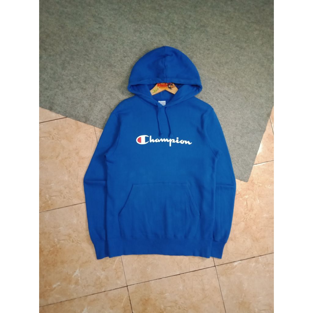 HOODIE CHAMPION BIRU