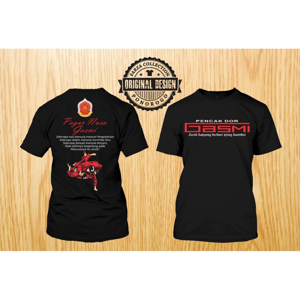 kaos gasmi pencak dor/ kaos pagar nusa