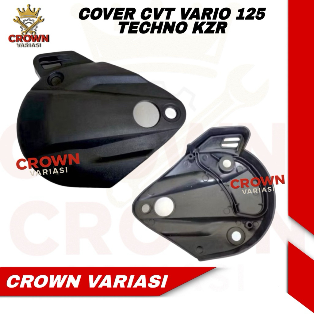 COVER CVT TUTUP BLOK CVT VARIO TECHNO 125 FI OLR KZR 2012-2015 Cover Cvt Vario 125 Old KZR Cover L D