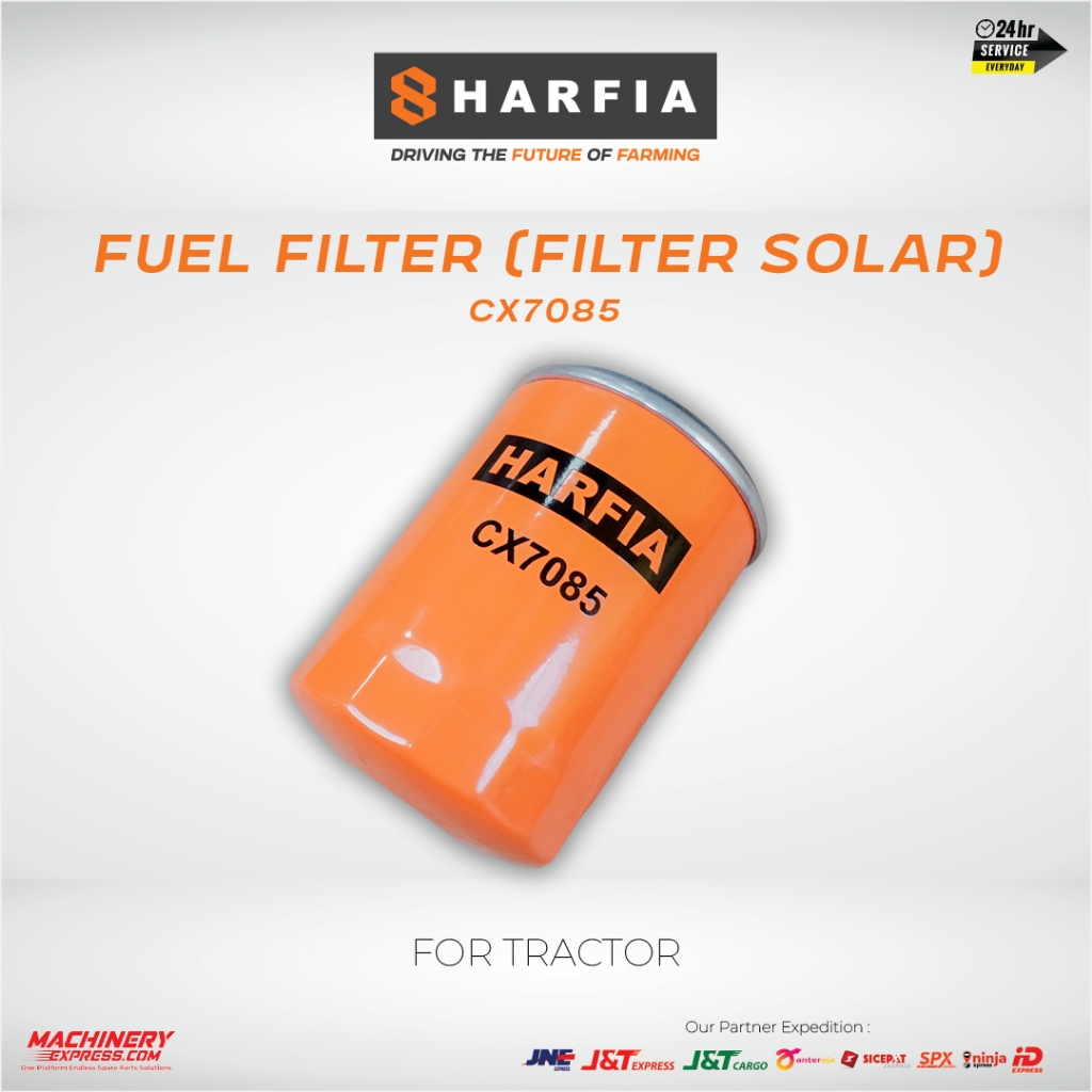 HARFIA | Fuel Filter / Solar Filter CX7085 Traktor Roda 4 | Spare Part
