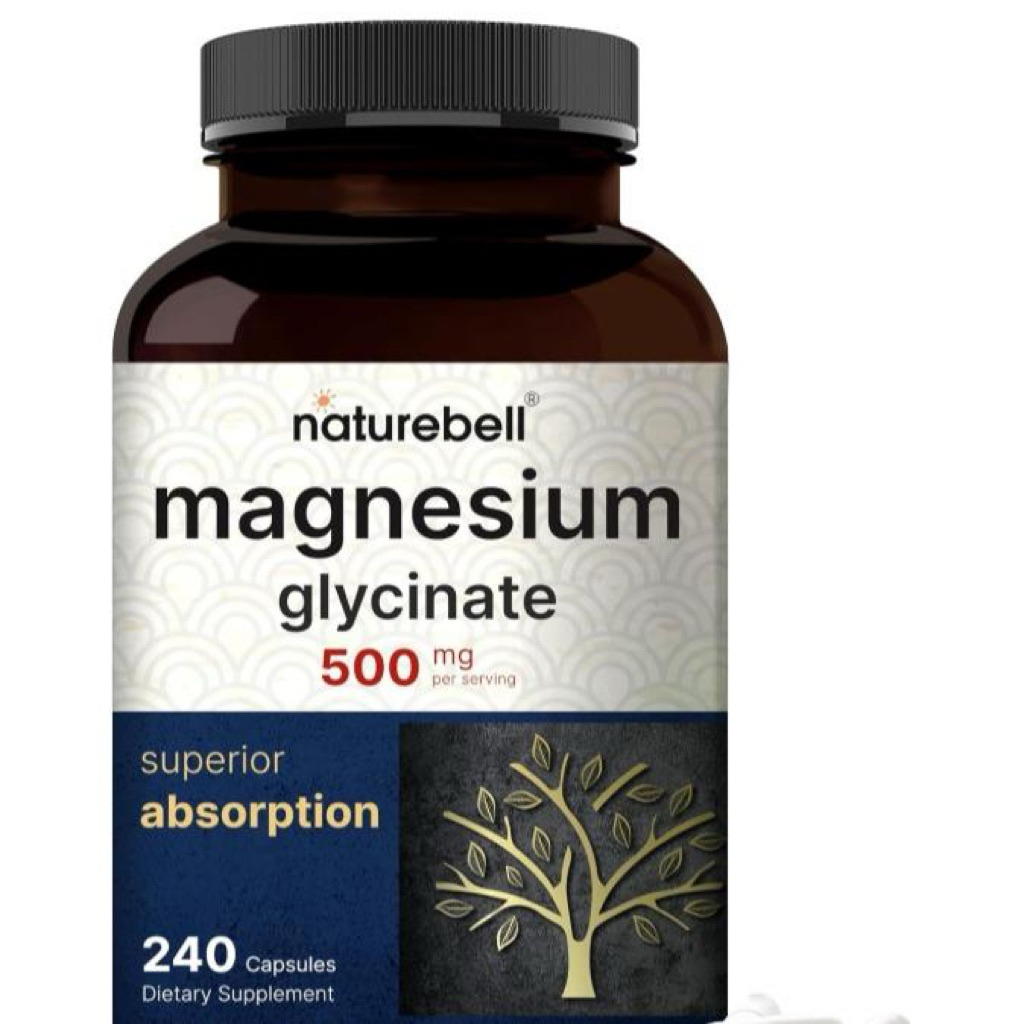 Naturebell Magnesium Glycinate 500 mg isi 240 Capsule